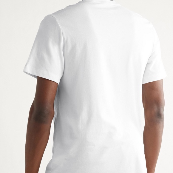 Nike Running Trail Logo Dri-FIT Tee DO2276-100 (White/Black) - Picture 4 of 4